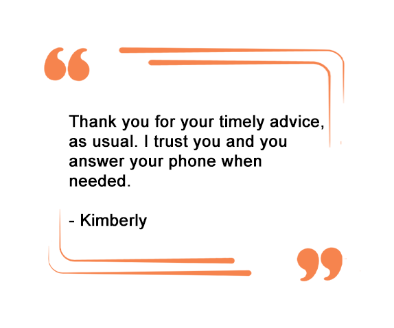 client comments for website support