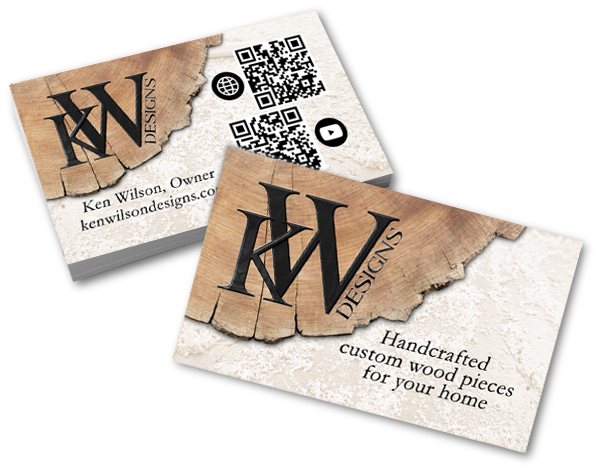 artist crafter businass card design in CT