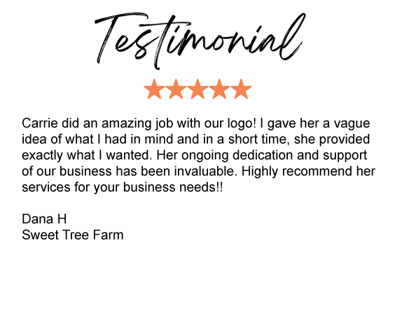 5 star customer Review for CT graphic design