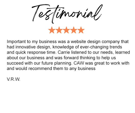 5 star customer Review for custom website design real estate agency